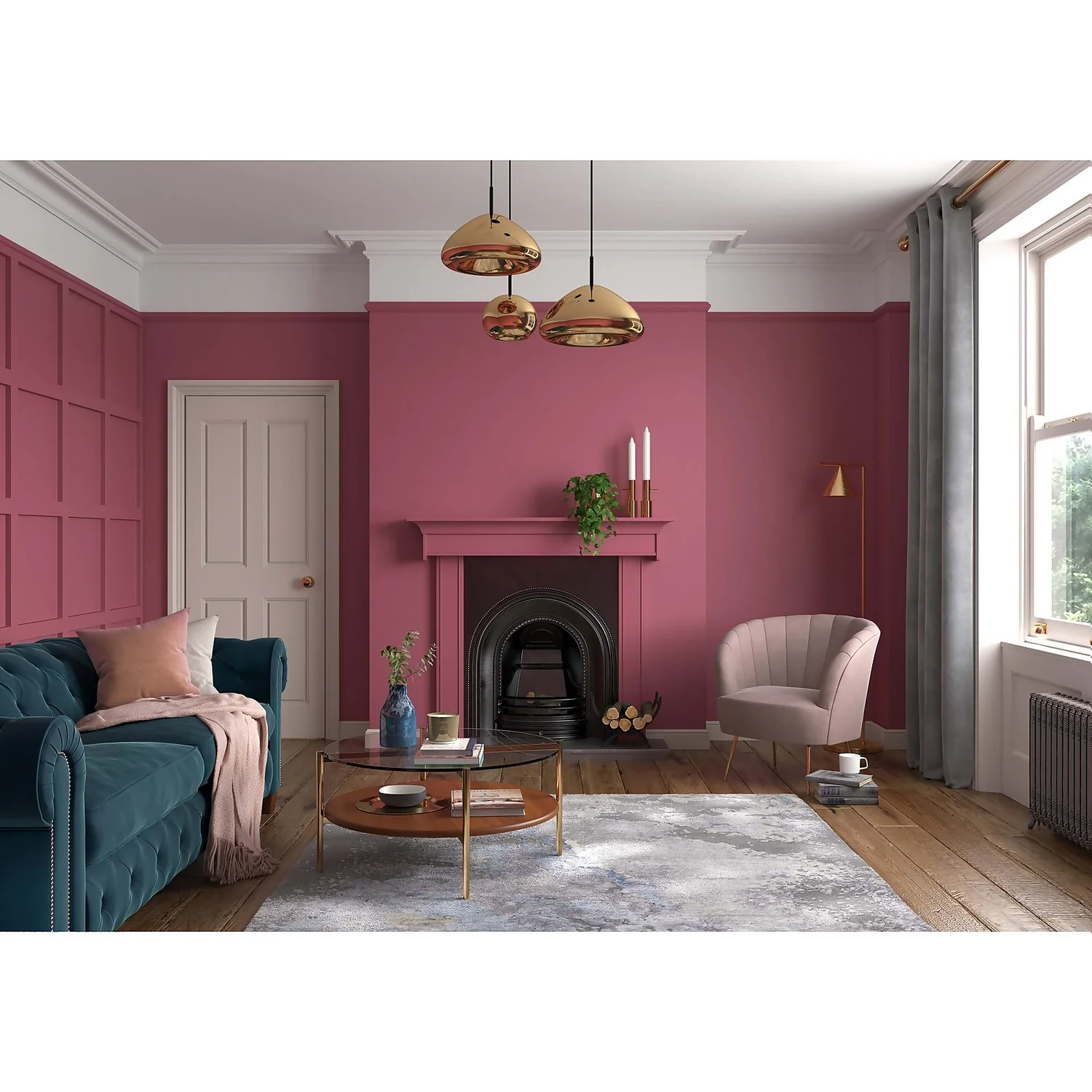 Dulux Heritage Eggshell Paint Fitzrovia Red - 750ml 4 Dulux Heritage Eggshell Paint Fitzrovia Red - 750ml - Image 2