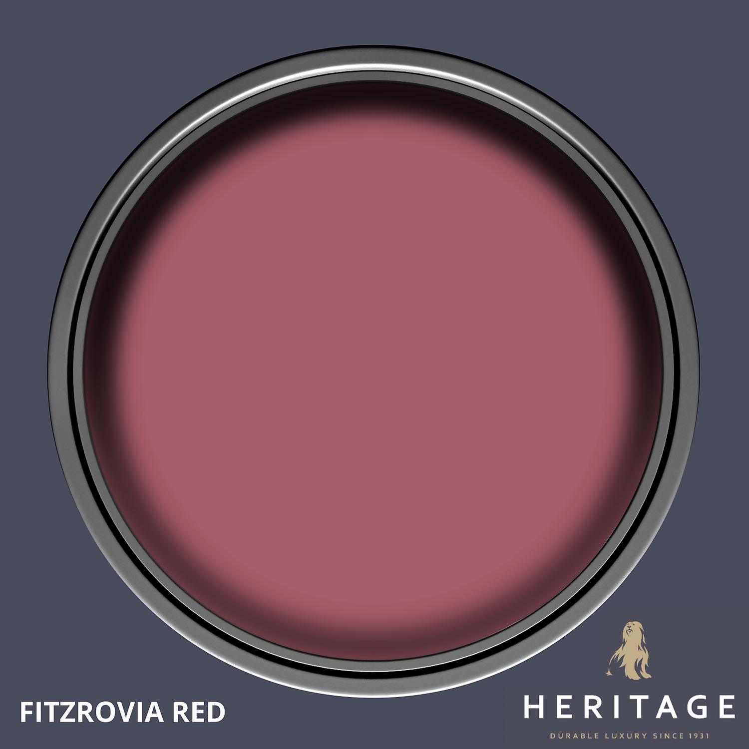 Dulux Heritage Eggshell Paint Fitzrovia Red - 750ml 5 Dulux Heritage Eggshell Paint Fitzrovia Red - 750ml - Image 3