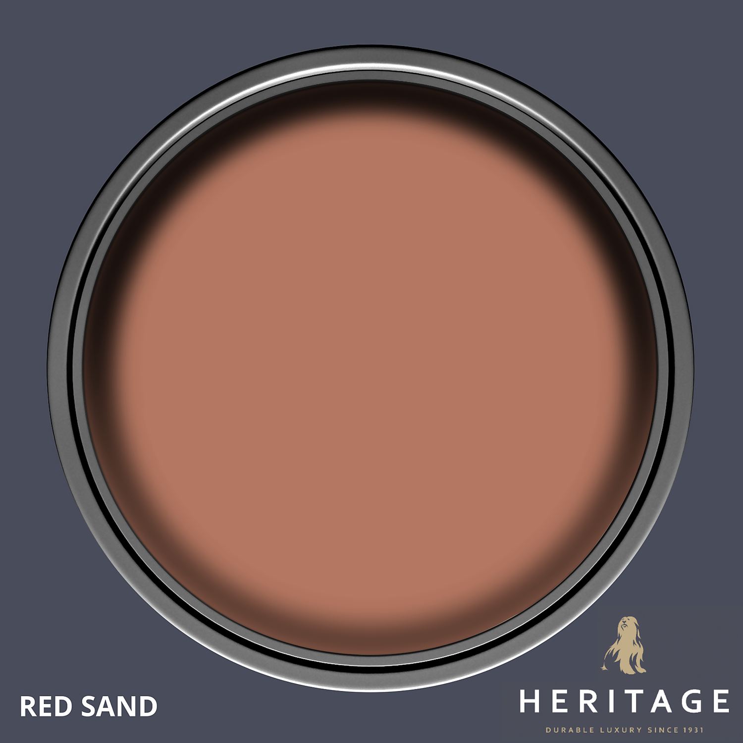 Dulux Heritage Eggshell Paint Red Sand - 750ml 5 Dulux Heritage Eggshell Paint Red Sand - 750ml - Image 3