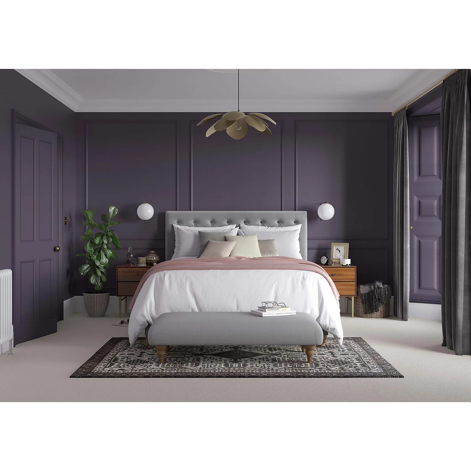 Dulux Heritage Eggshell Paint Wild Blackberry - 750ml 9 Dulux Heritage Eggshell Paint Wild Blackberry - 750ml - Image 7