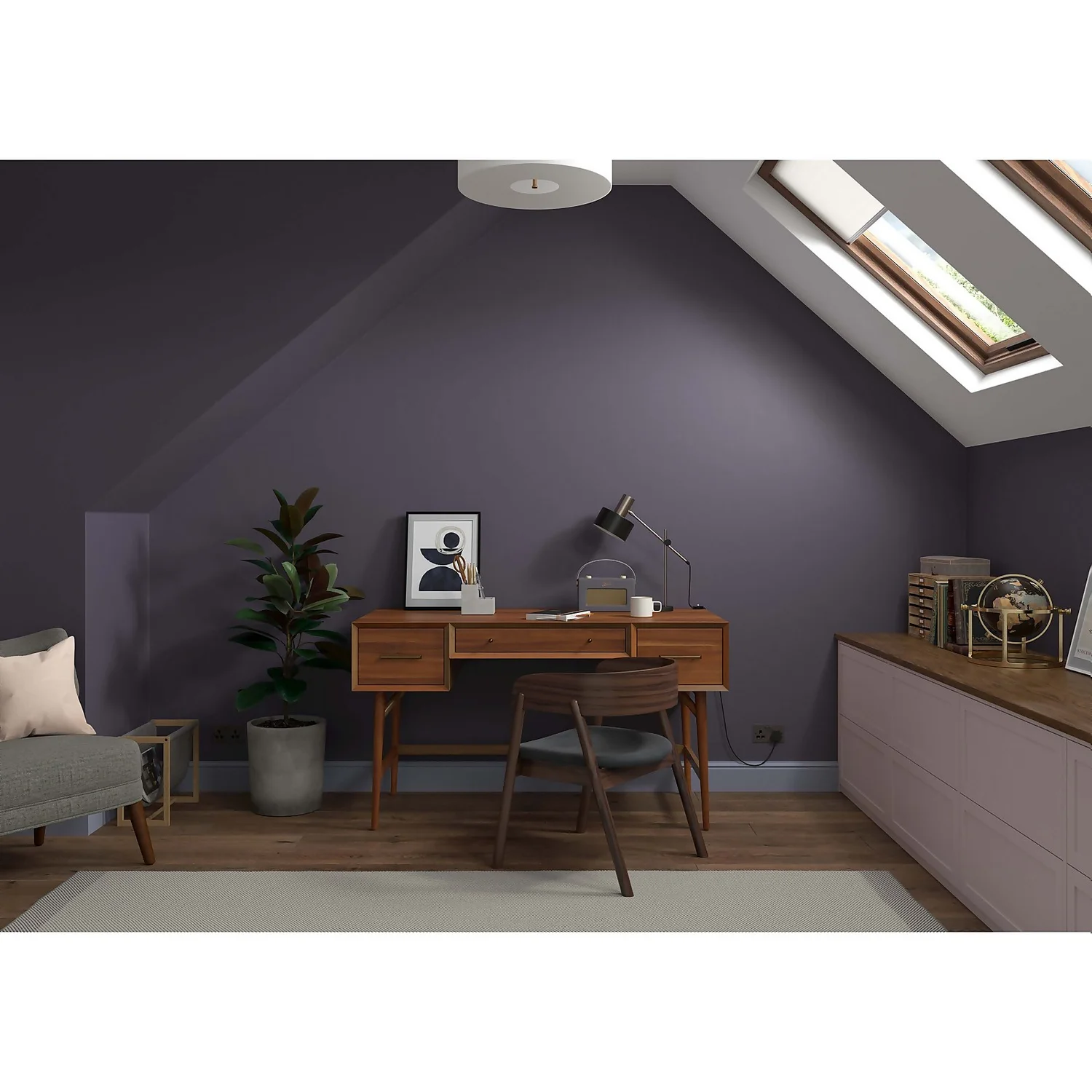 Dulux Heritage Eggshell Paint Wild Blackberry - 750ml 8 Dulux Heritage Eggshell Paint Wild Blackberry - 750ml - Image 6