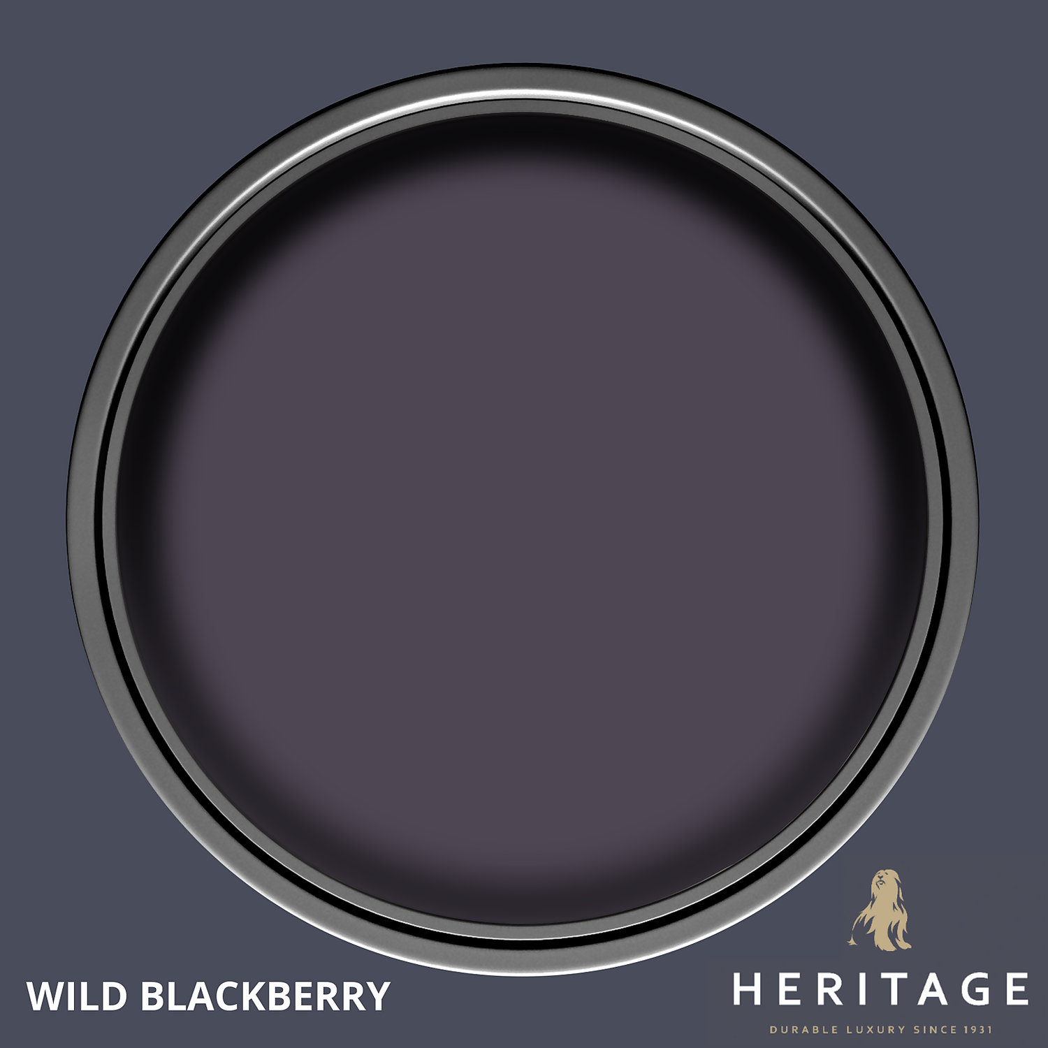Dulux Heritage Eggshell Paint Wild Blackberry - 750ml 5 Dulux Heritage Eggshell Paint Wild Blackberry - 750ml - Image 3