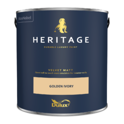 Dulux Heritage Matt Emulsion Paint Golden Ivory - 2.5L 15 Dulux Heritage Matt Emulsion Paint Golden Ivory - 2.5L -Laura Paint Shop 12899091 1034847658808503