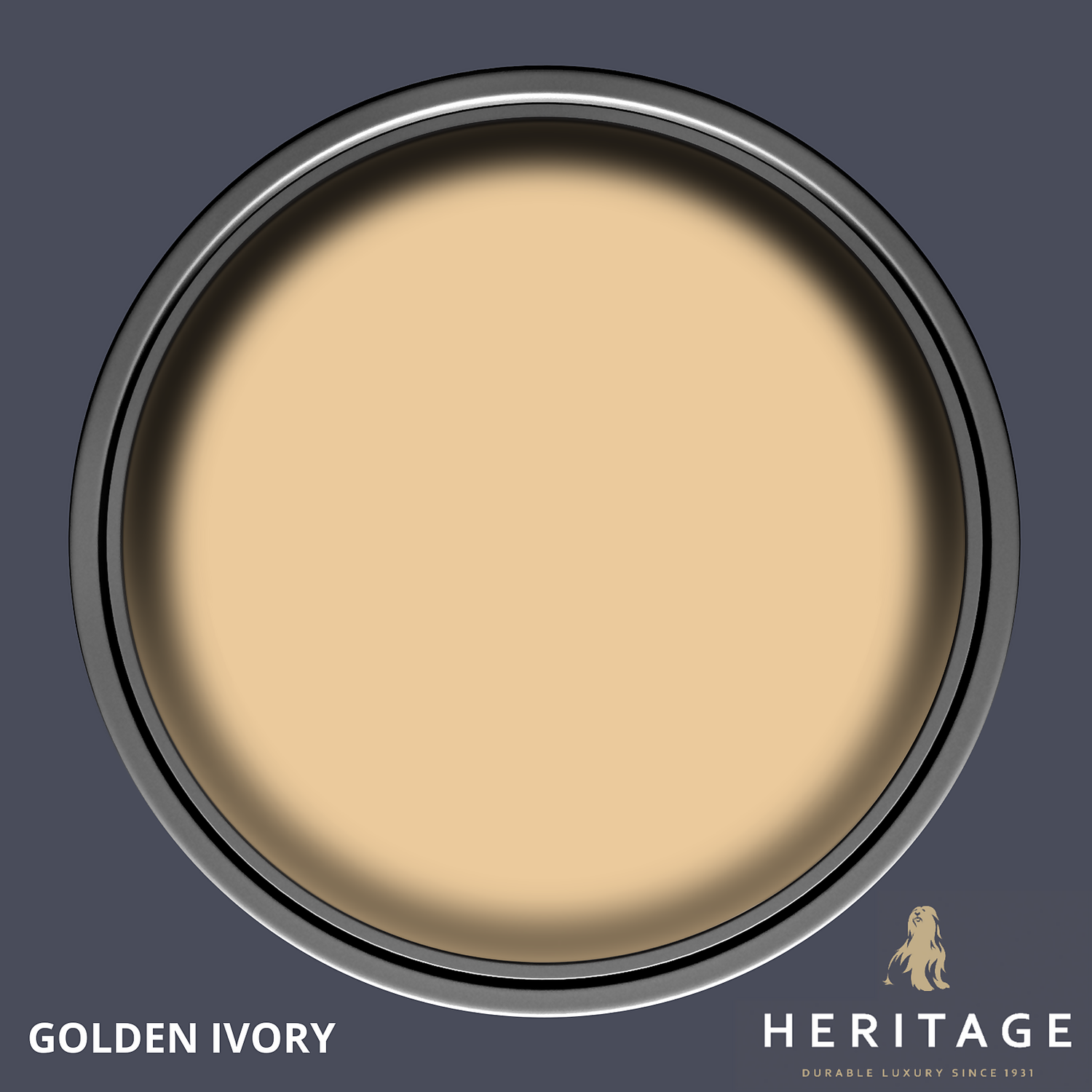 Dulux Heritage Matt Emulsion Paint Golden Ivory - 2.5L 5 Dulux Heritage Matt Emulsion Paint Golden Ivory - 2.5L - Image 3