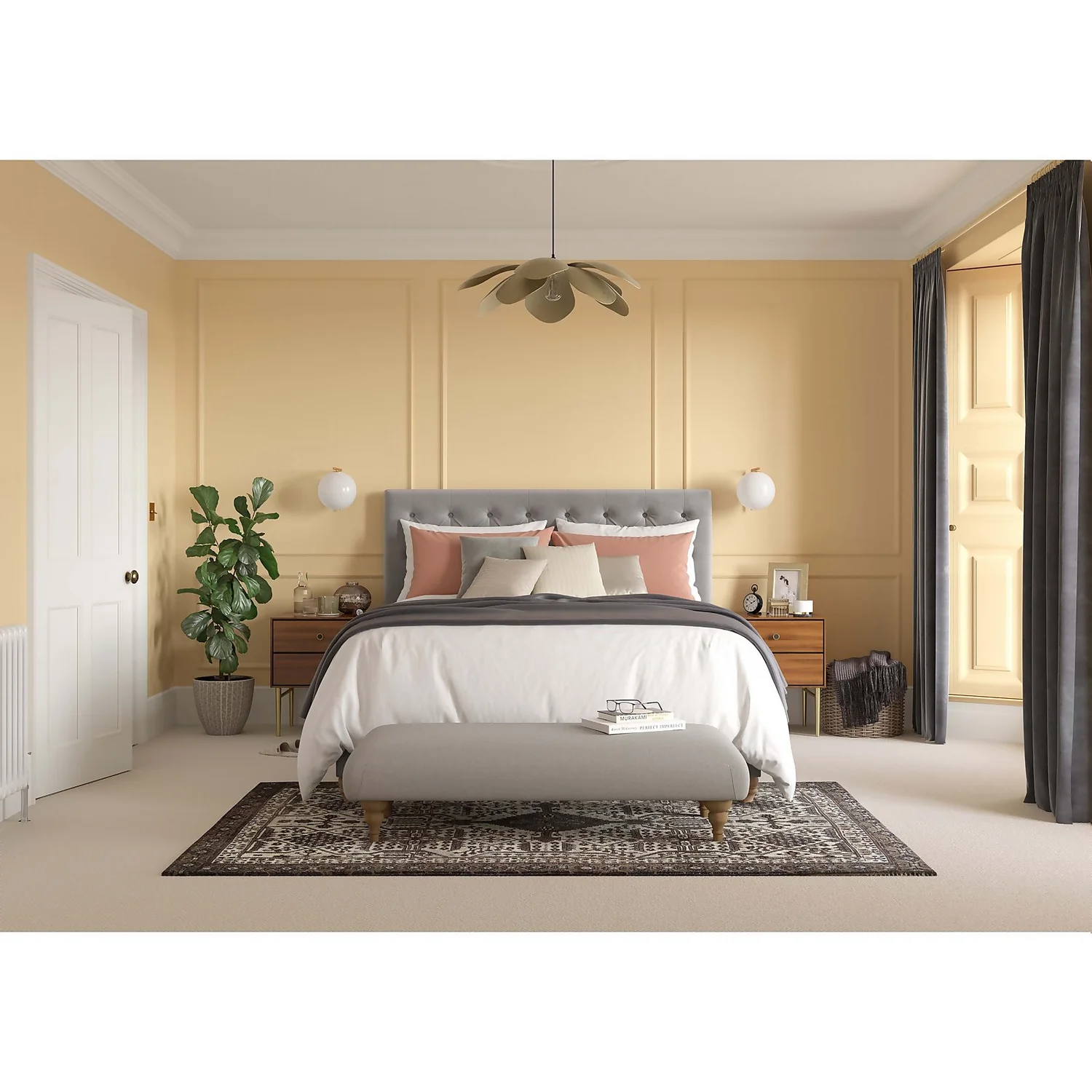 Dulux Heritage Matt Emulsion Paint Golden Ivory - 2.5L 9 Dulux Heritage Matt Emulsion Paint Golden Ivory - 2.5L - Image 7