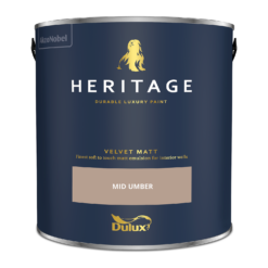 Dulux Heritage Matt Emulsion Paint Mid Umber - 2.5L 15 Dulux Heritage Matt Emulsion Paint Mid Umber - 2.5L -Laura Paint Shop 12899115 9494847667437211