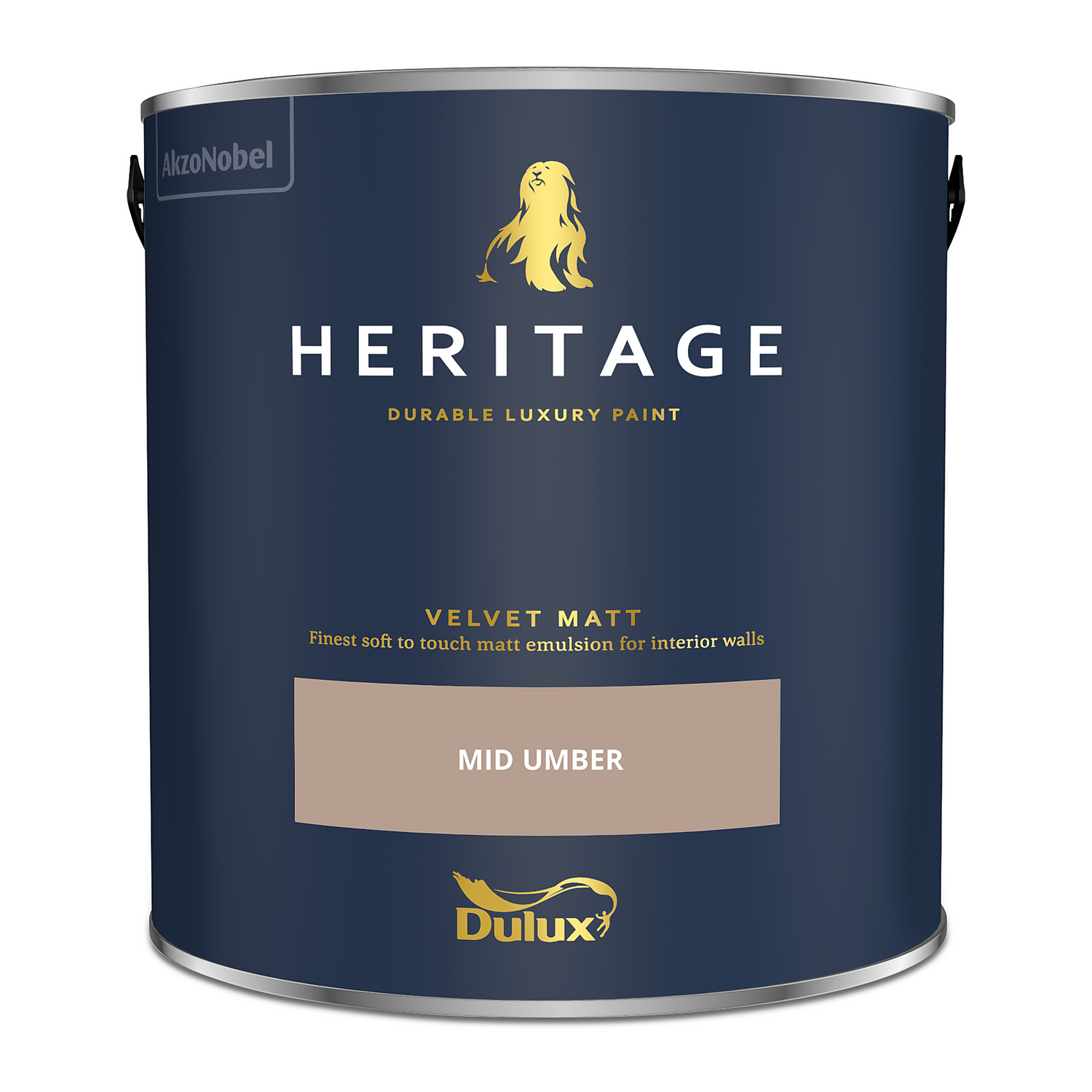 Dulux Heritage Matt Emulsion Paint Mid Umber - 2.5L 6 Dulux Heritage Matt Emulsion Paint Mid Umber - 2.5L - Image 4