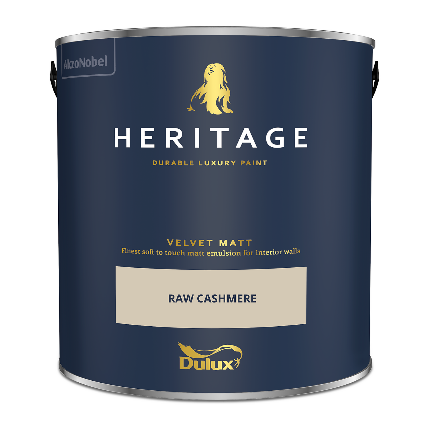 Dulux Heritage Matt Emulsion Paint Raw Cashmere - 2.5L 6 Dulux Heritage Matt Emulsion Paint Raw Cashmere - 2.5L - Image 4