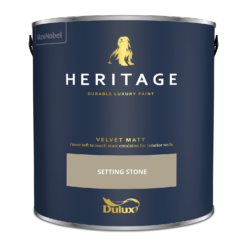 Dulux Heritage Matt Emulsion Paint Setting Stone - 2.5L 15 Dulux Heritage Matt Emulsion Paint Setting Stone - 2.5L -Laura Paint Shop 12899120 4314847670279684