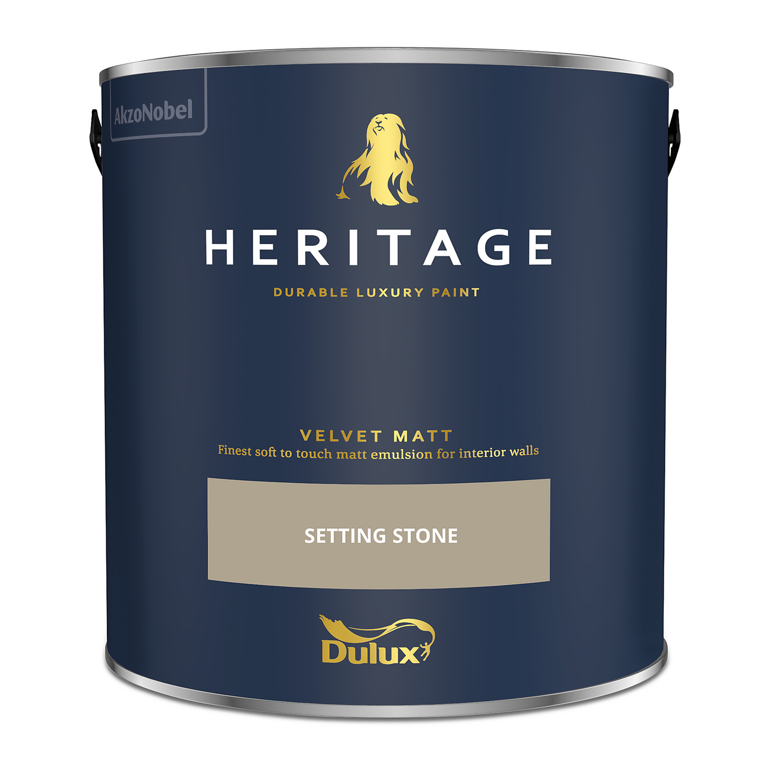 Dulux Heritage Matt Emulsion Paint Setting Stone - 2.5L 6 Dulux Heritage Matt Emulsion Paint Setting Stone - 2.5L - Image 4