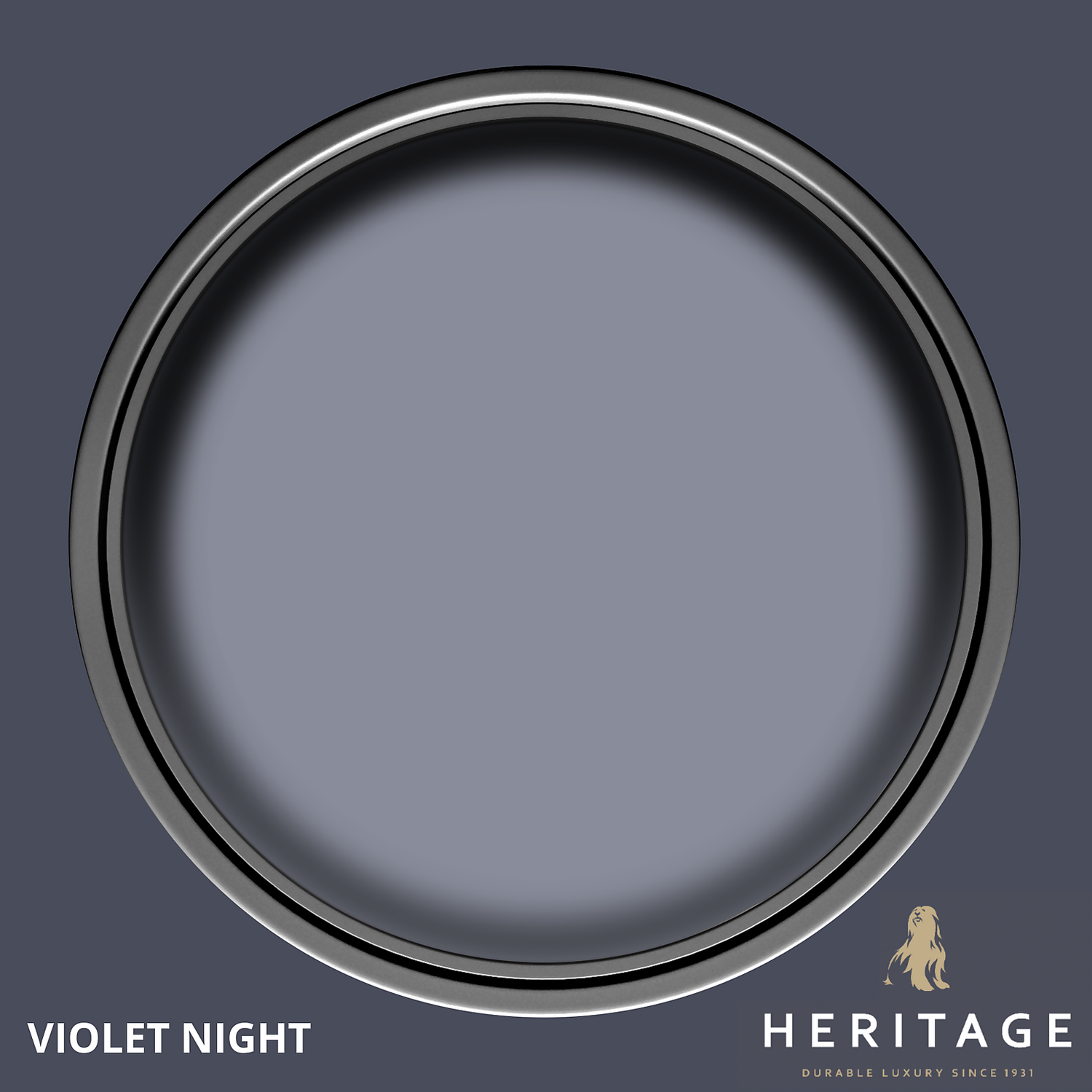Dulux Heritage Matt Emulsion Paint Violet Night - 2.5L 5 Dulux Heritage Matt Emulsion Paint Violet Night - 2.5L - Image 3