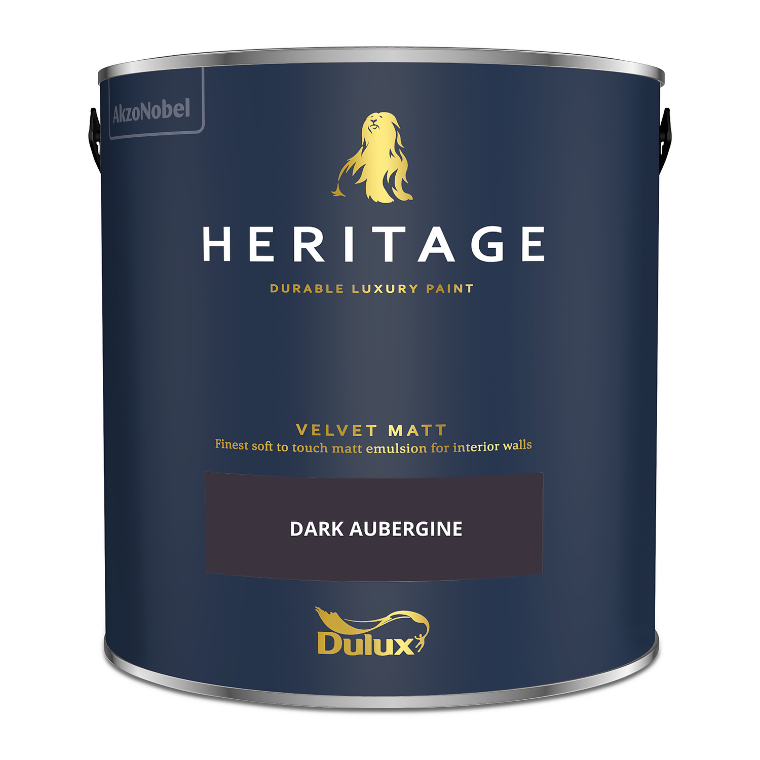 Dulux Heritage Matt Emulsion Paint Dark Aubergine - 2.5L 6 Dulux Heritage Matt Emulsion Paint Dark Aubergine - 2.5L - Image 4
