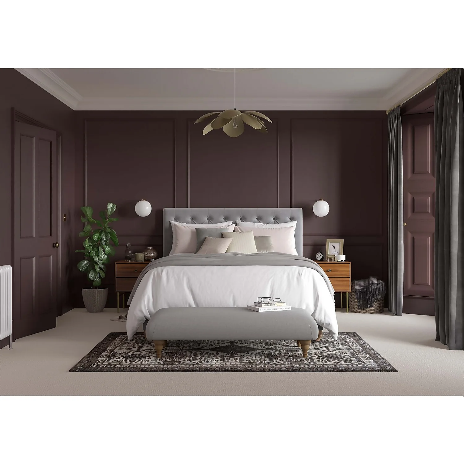 Dulux Heritage Matt Emulsion Paint Cherry Truffle - 2.5L 9 Dulux Heritage Matt Emulsion Paint Cherry Truffle - 2.5L - Image 7