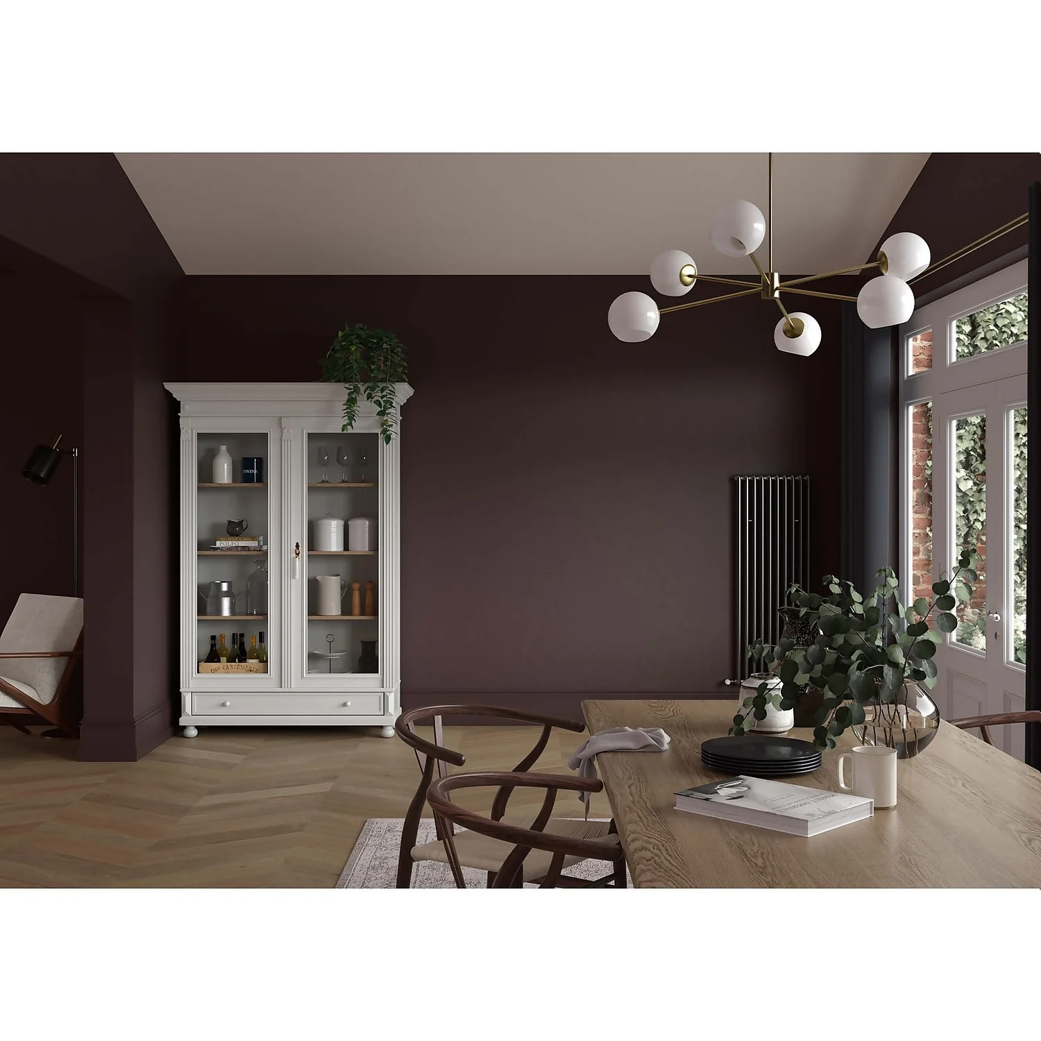 Dulux Heritage Matt Emulsion Paint Cherry Truffle - 2.5L 11 Dulux Heritage Matt Emulsion Paint Cherry Truffle - 2.5L - Image 9