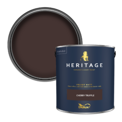 Dulux Heritage Matt Emulsion Paint Cherry Truffle - 2.5L