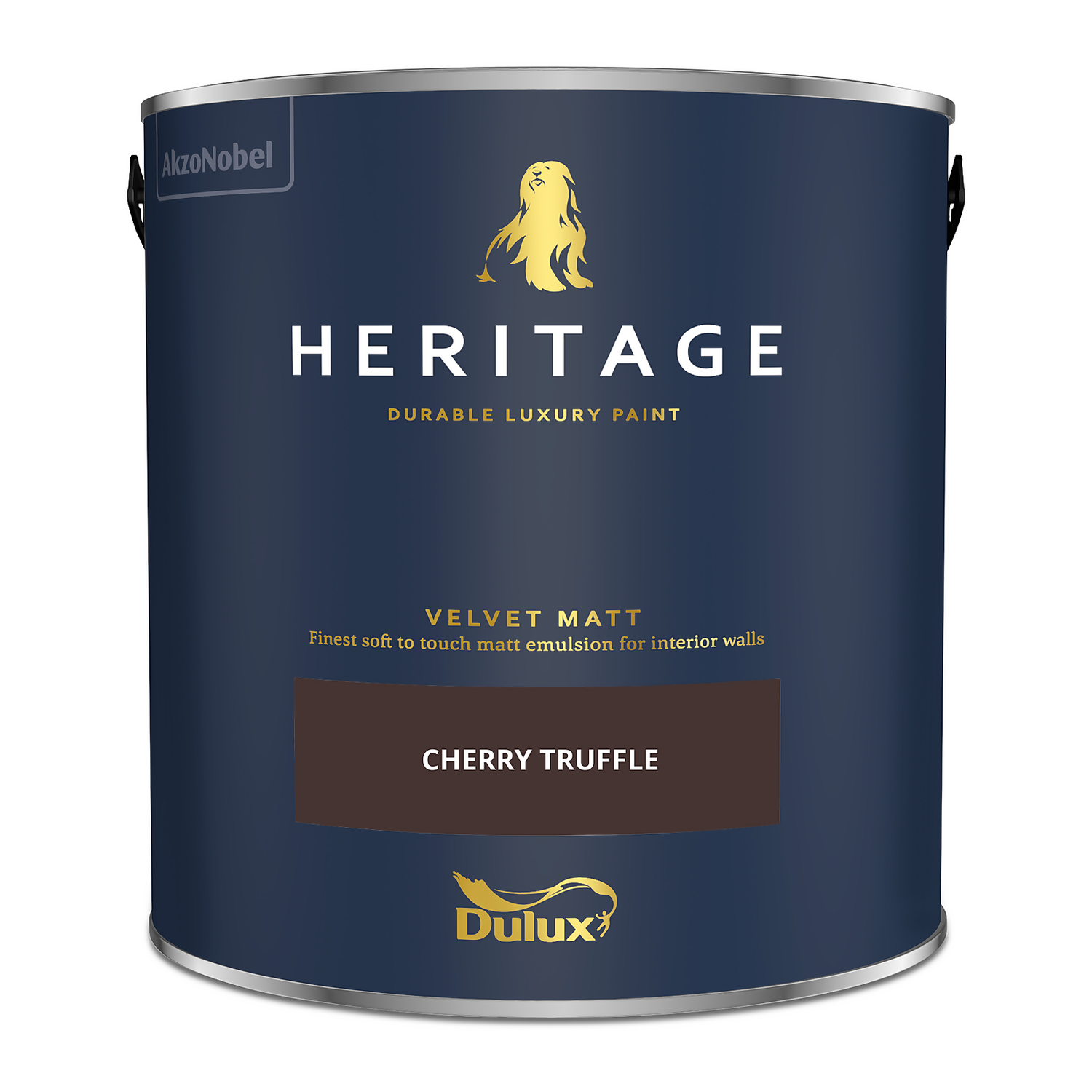 Dulux Heritage Matt Emulsion Paint Cherry Truffle - 2.5L 6 Dulux Heritage Matt Emulsion Paint Cherry Truffle - 2.5L - Image 4