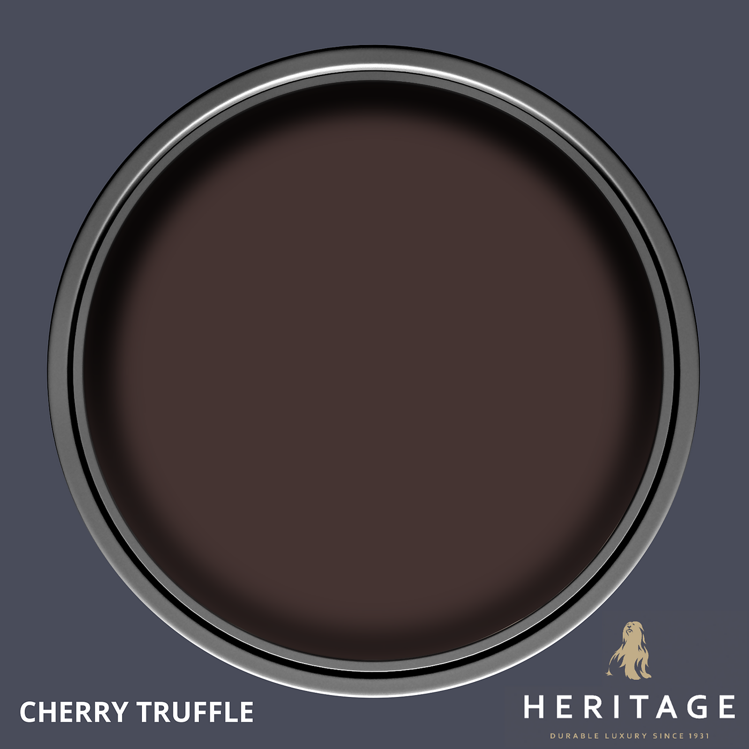 Dulux Heritage Matt Emulsion Paint Cherry Truffle - 2.5L 5 Dulux Heritage Matt Emulsion Paint Cherry Truffle - 2.5L - Image 3