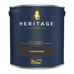 Dulux Heritage Matt Emulsion Paint Tudor Brown - 2.5L 15 Dulux Heritage Matt Emulsion Paint Tudor Brown - 2.5L -Laura Paint Shop 12899141 1644847684302800