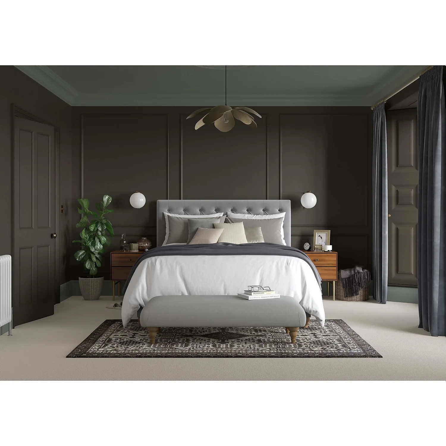 Dulux Heritage Matt Emulsion Paint Tudor Brown - 2.5L 9 Dulux Heritage Matt Emulsion Paint Tudor Brown - 2.5L - Image 7