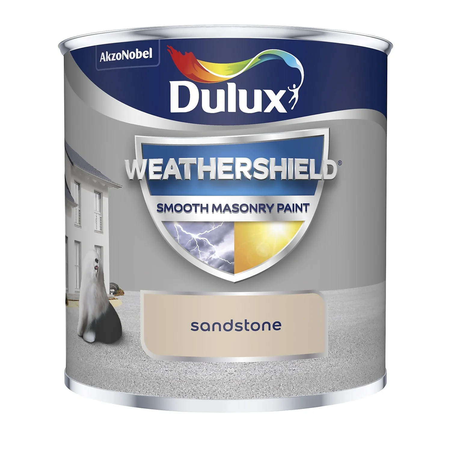 Dulux Weathershield Smooth Masonry Paint Sandstone - Tester 250ml 3 Dulux Weathershield Smooth Masonry Paint Sandstone - Tester 250ml