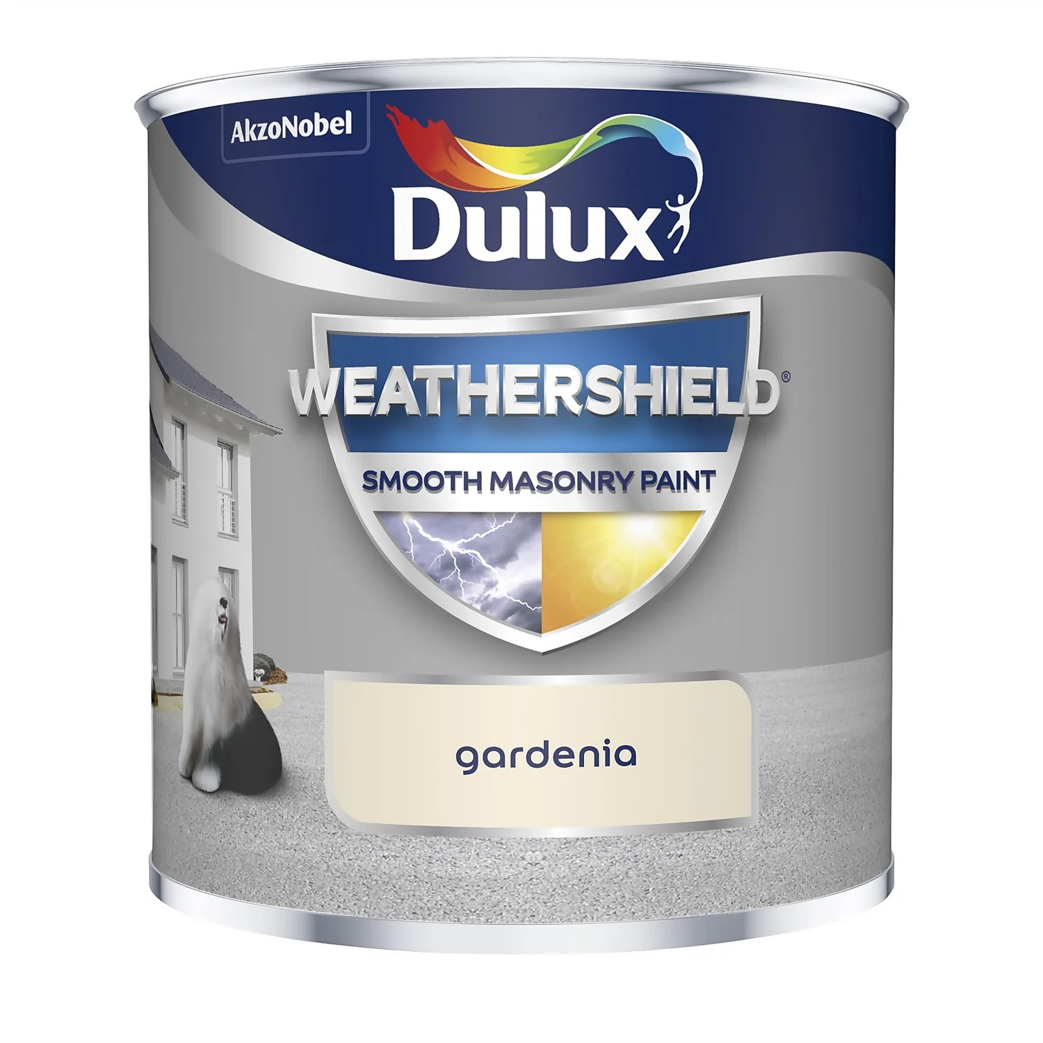 Dulux Weathershield Smooth Masonry Paint Gardenia - Tester 250ml 3 Dulux Weathershield Smooth Masonry Paint Gardenia - Tester 250ml