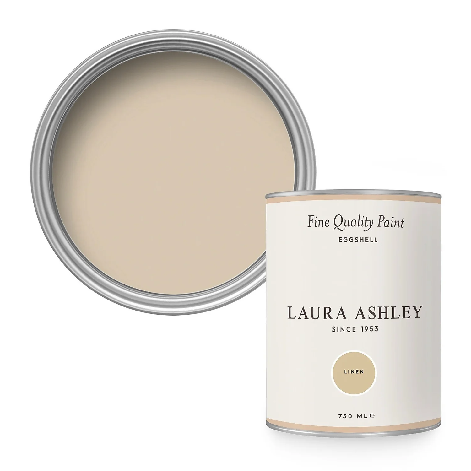 Laura Ashley Eggshell Paint Linen - 750ml 3 Laura Ashley Eggshell Paint Linen - 750ml