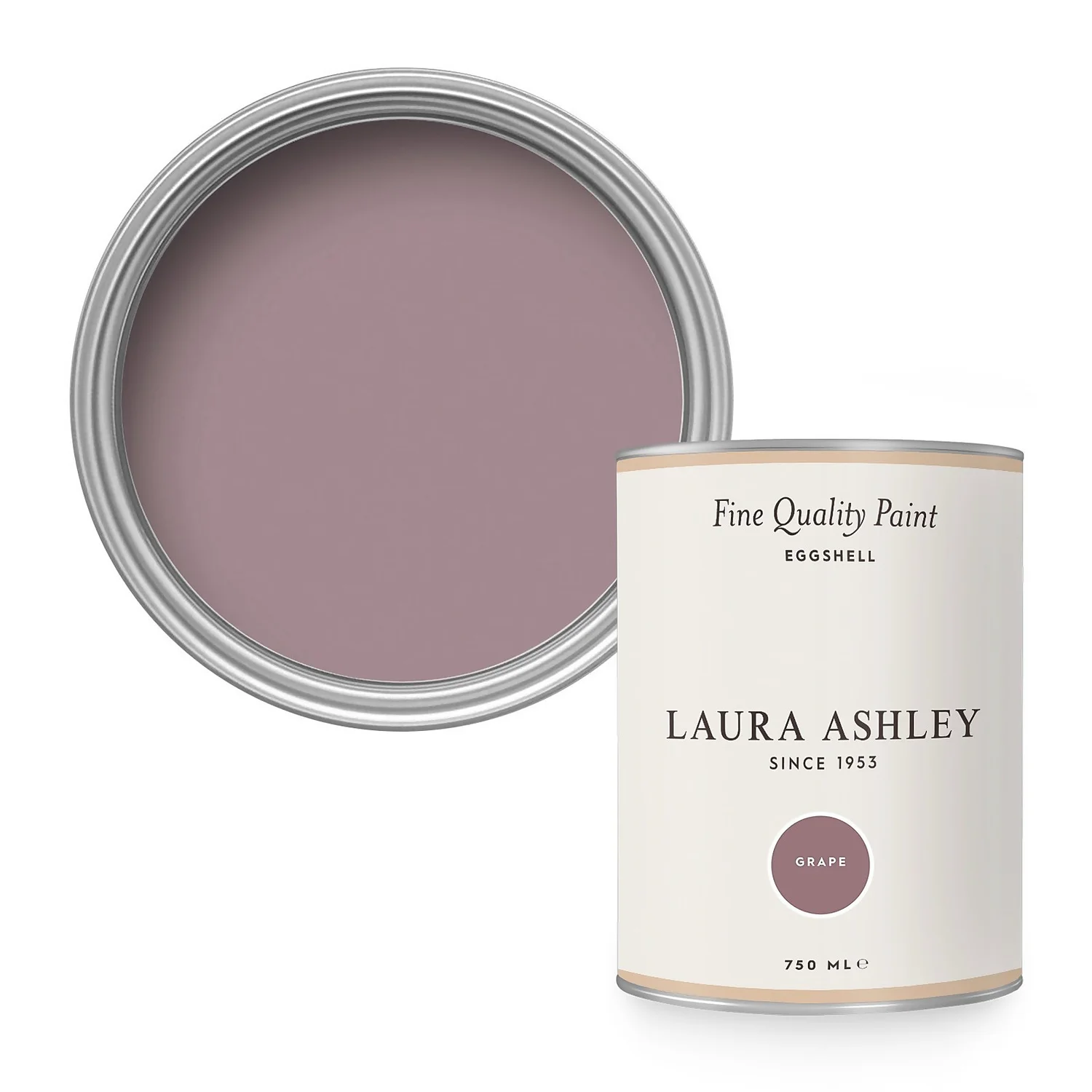 Laura Ashley Eggshell Paint Grape - 750ml 3 Laura Ashley Eggshell Paint Grape - 750ml