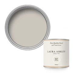 Laura Ashley Matt Emulsion Paint Dove Grey White - Tester 100ml