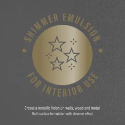 CRAFTED™ By Crown Lustrous Metallic Interior Wall And Wood Paint Millionaire® - 1.25L 11 CRAFTED™ By Crown Lustrous Metallic Interior Wall And Wood Paint Millionaire® - 1.25L -Laura Paint Shop 13167166 1014881158457933