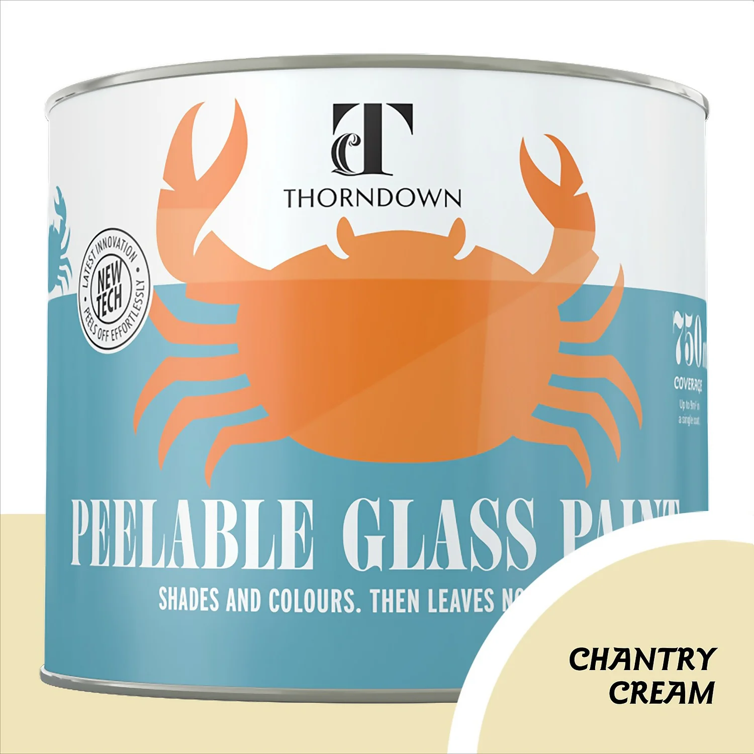 Thorndown Chantry Cream Peelable Glass Paint 750ml 3 Thorndown Chantry Cream Peelable Glass Paint 750ml