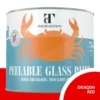 Thorndown Dragon Red Peelable Glass Paint 750ml 2 Thorndown Dragon Red Peelable Glass Paint 750ml -Laura Paint Shop 13301844 3134920590904177