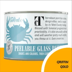 Thorndown Griffin Gold Peelable Glass Paint 150ml