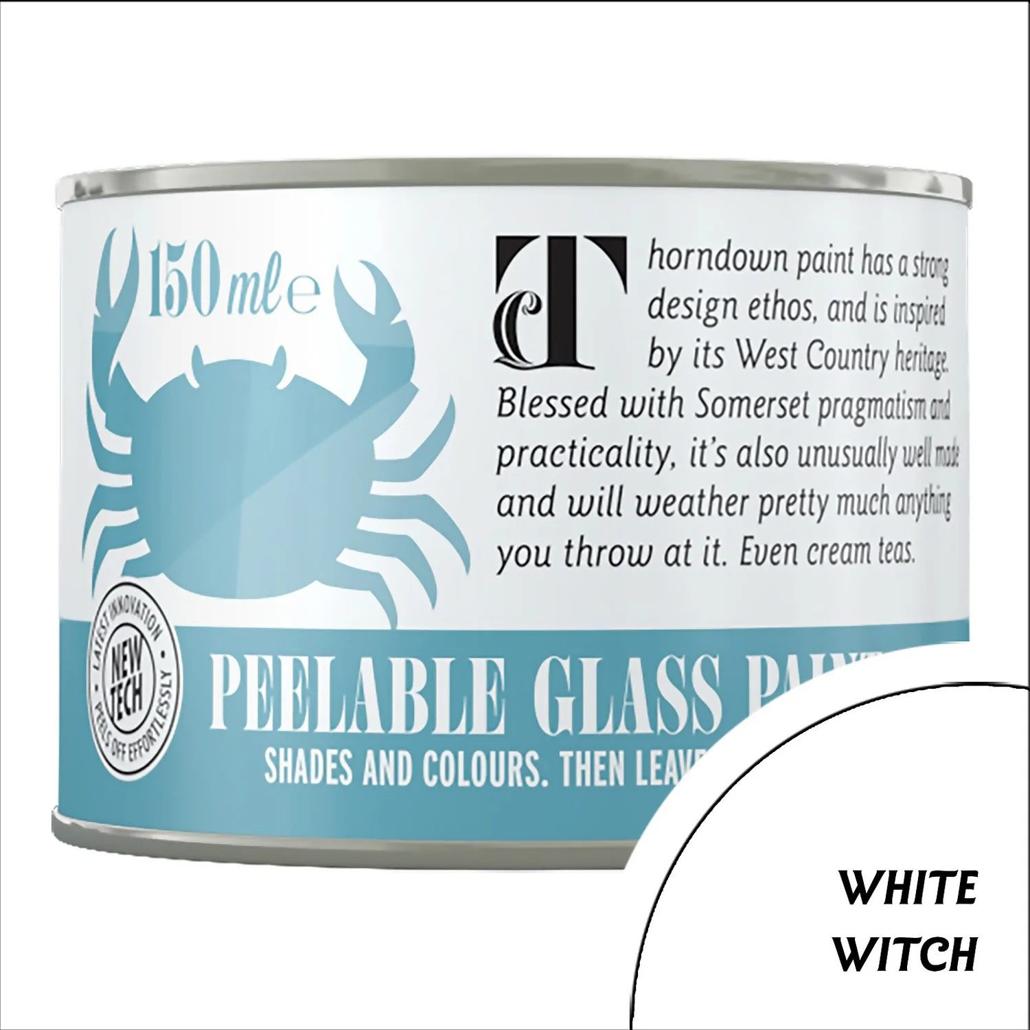 Thorndown White Witch Peelable Glass Paint 150ml 3 Thorndown White Witch Peelable Glass Paint 150ml