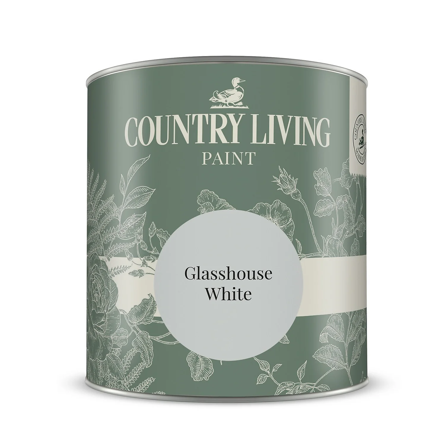 Country Living Matt Emulsion Multi-Surface Paint Glasshouse White - Tester 125ml 8 Country Living Matt Emulsion Multi-Surface Paint Glasshouse White - Tester 125ml - Image 6