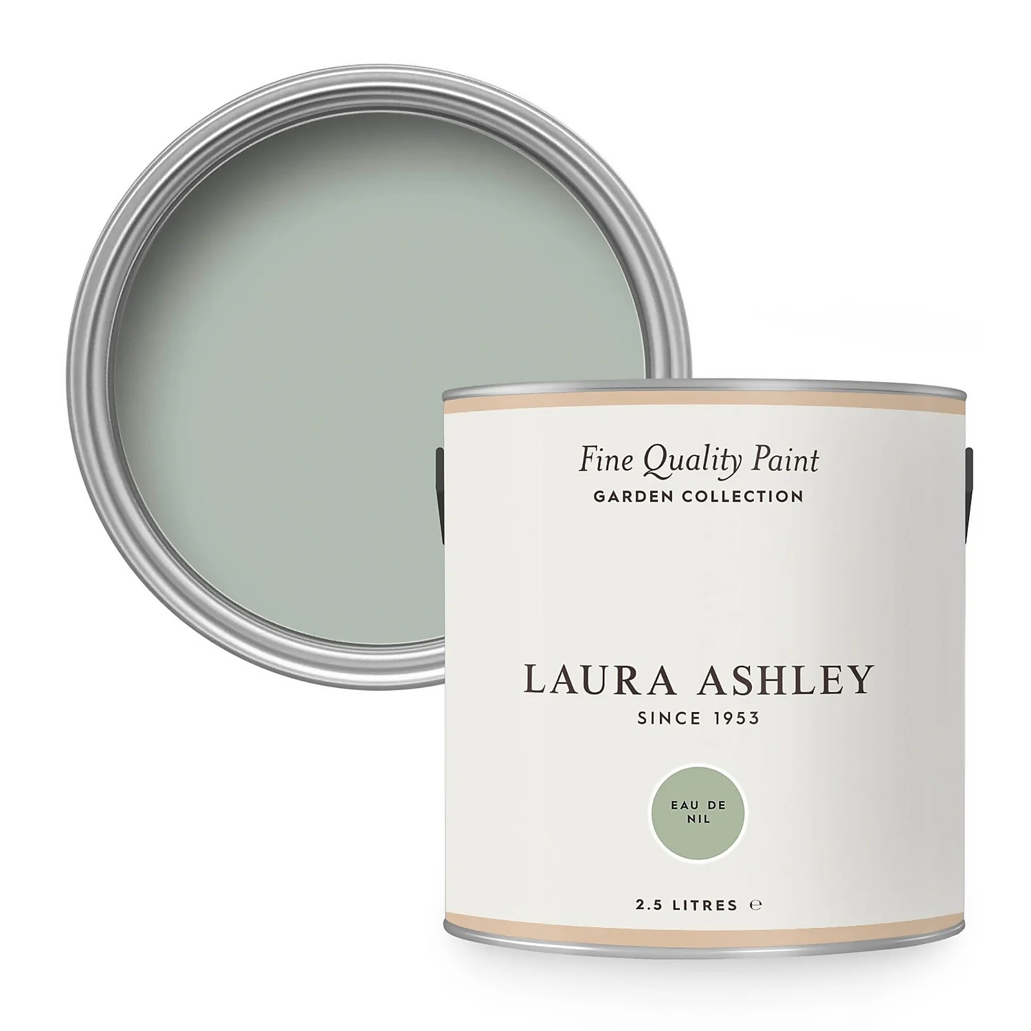 Laura Ashley Eggshell Garden Paint Eau De Nil - 2.5L 3 Laura Ashley Eggshell Garden Paint Eau De Nil - 2.5L