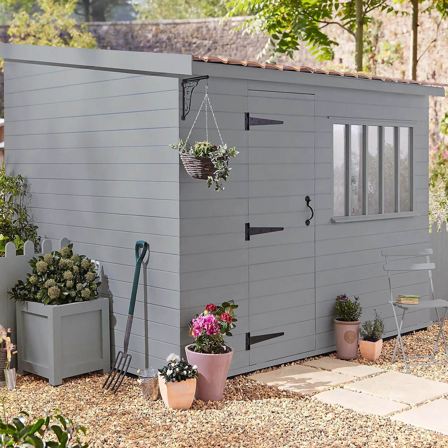 Laura Ashley Eggshell Garden Paint Pale Slate - 2.5L 5 Laura Ashley Eggshell Garden Paint Pale Slate - 2.5L - Image 3