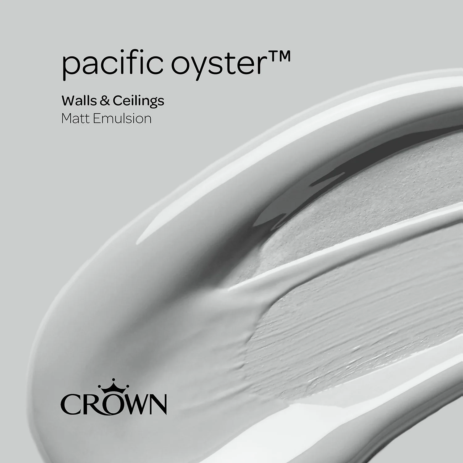 Crown Matt Emulsion Paint Pacific Oyster - Tester 40ml 7 Crown Matt Emulsion Paint Pacific Oyster - Tester 40ml - Image 5
