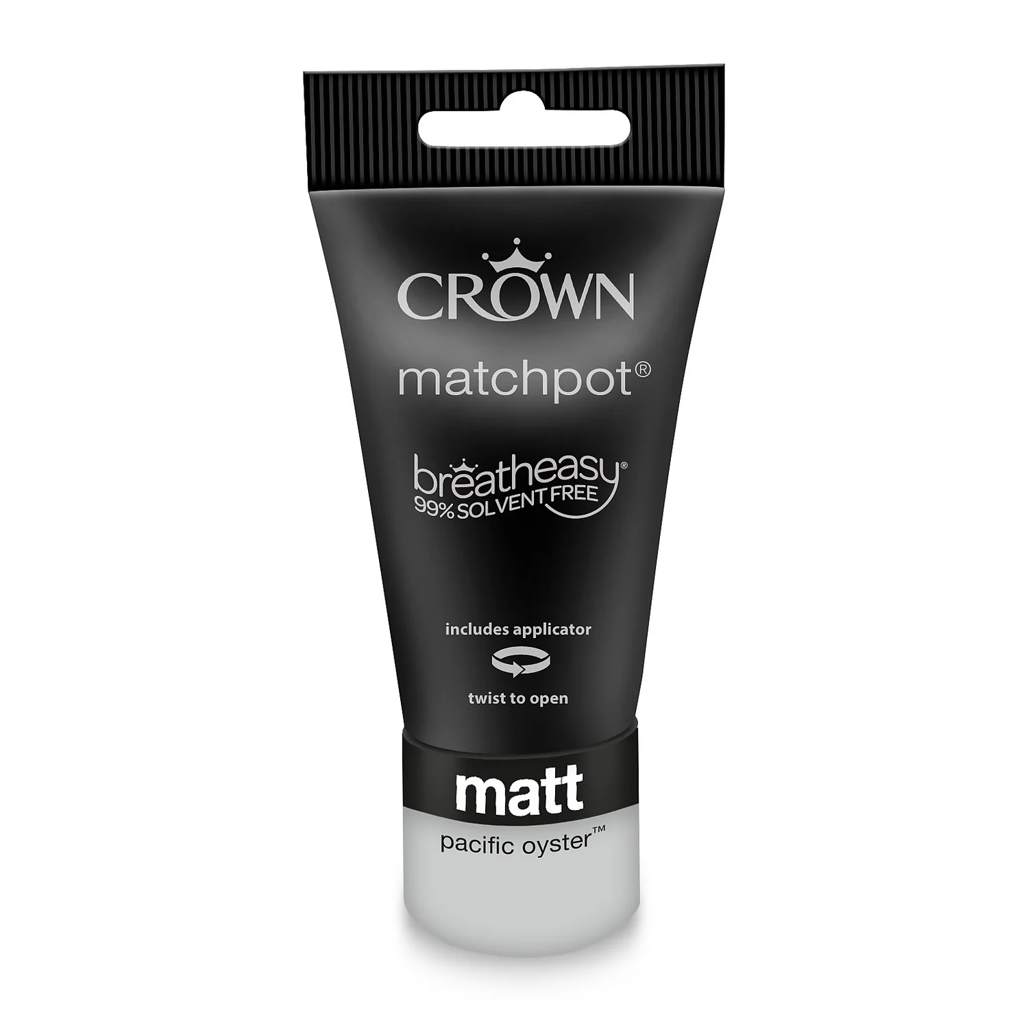 Crown Matt Emulsion Paint Pacific Oyster - Tester 40ml 9 Crown Matt Emulsion Paint Pacific Oyster - Tester 40ml - Image 7