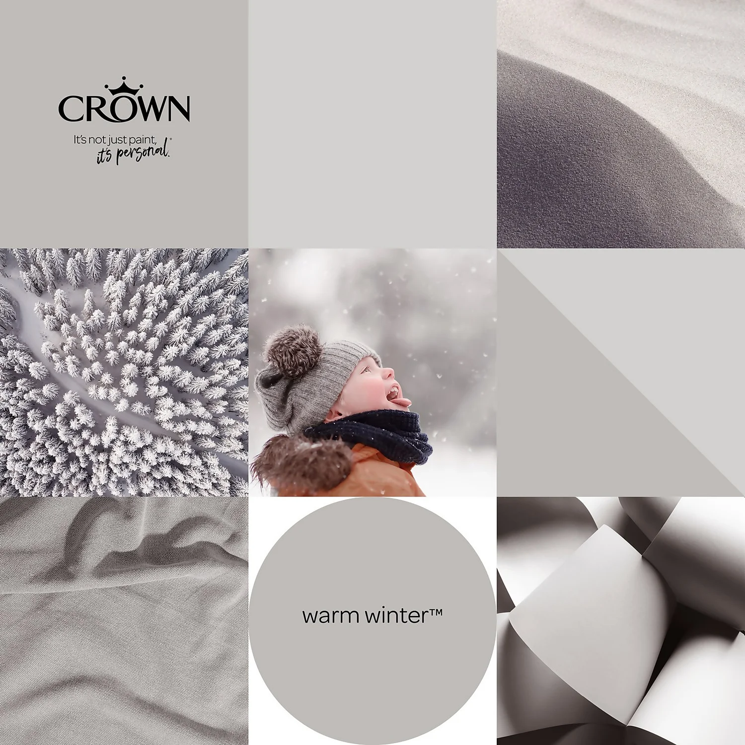 Crown Matt Emulsion Paint Warm Winter - Tester 40ml 6 Crown Matt Emulsion Paint Warm Winter - Tester 40ml - Image 4