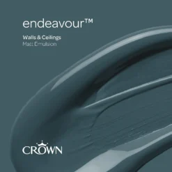 Crown Matt Emulsion Paint Endeavour - 2.5L 17 Crown Matt Emulsion Paint Endeavour - 2.5L -Laura Paint Shop 13807011 1524963784173104