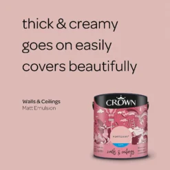 Crown Matt Emulsion Paint Le Petit Palais - 2.5L -Laura Paint Shop 13807016 1504964044911570