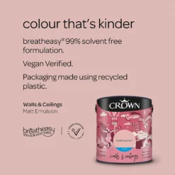 Crown Matt Emulsion Paint Le Petit Palais - 2.5L -Laura Paint Shop 13807016 1814964044949862