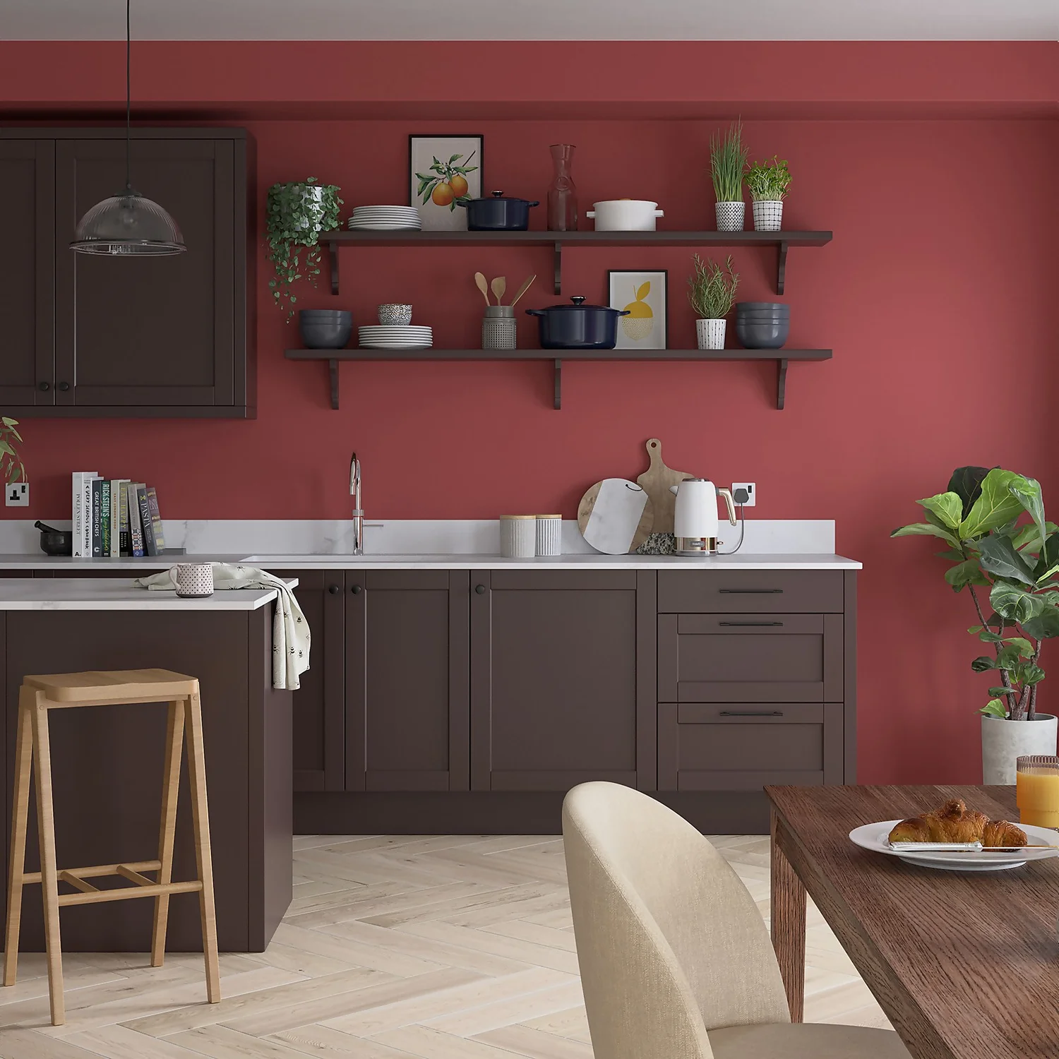 Dulux Easycare Washable & Tough Matt Emulsion Paint Auburn Embers - 2.5L 12 Dulux Easycare Washable & Tough Matt Emulsion Paint Auburn Embers - 2.5L - Image 10