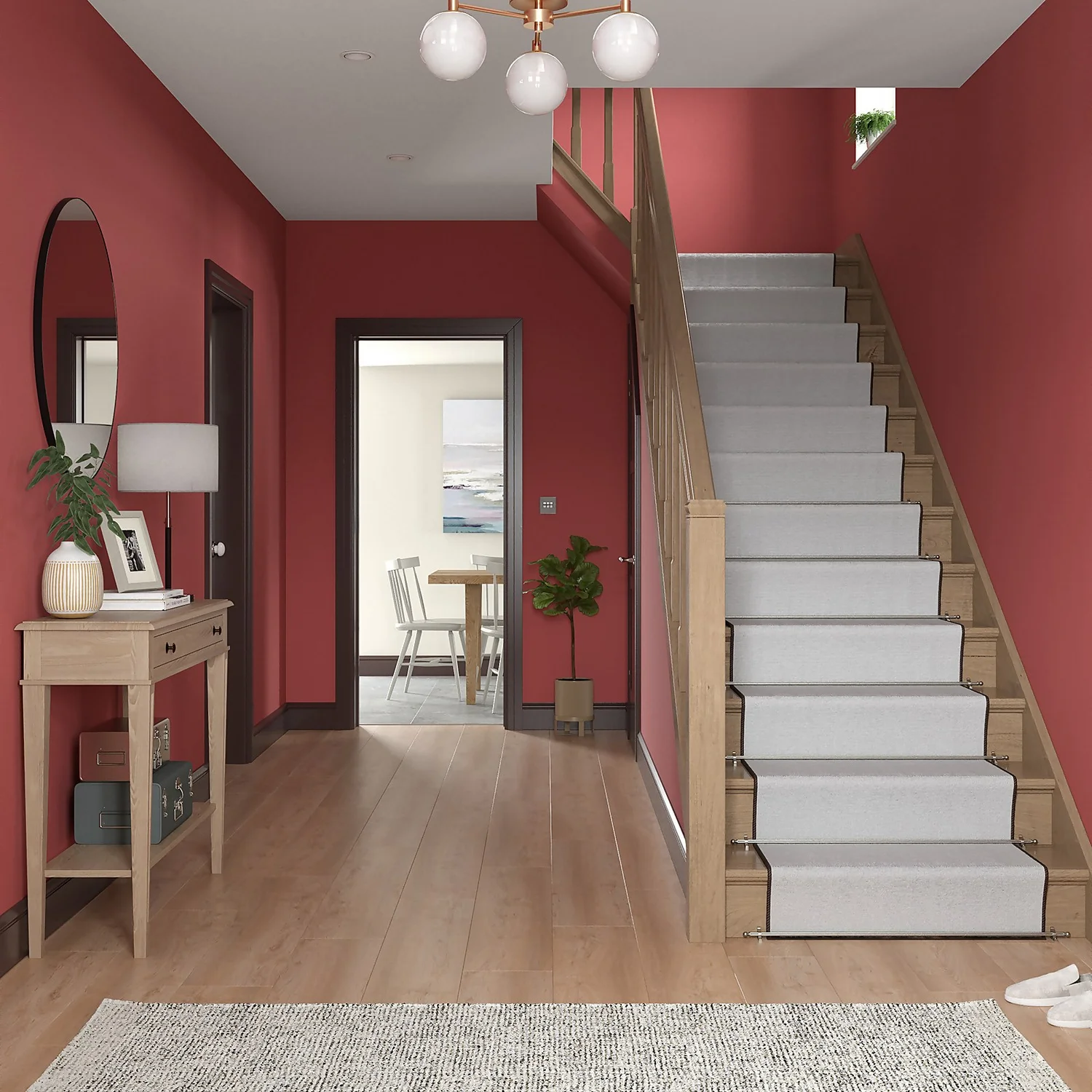 Dulux Easycare Washable & Tough Matt Emulsion Paint Auburn Embers - 2.5L 11 Dulux Easycare Washable & Tough Matt Emulsion Paint Auburn Embers - 2.5L - Image 9