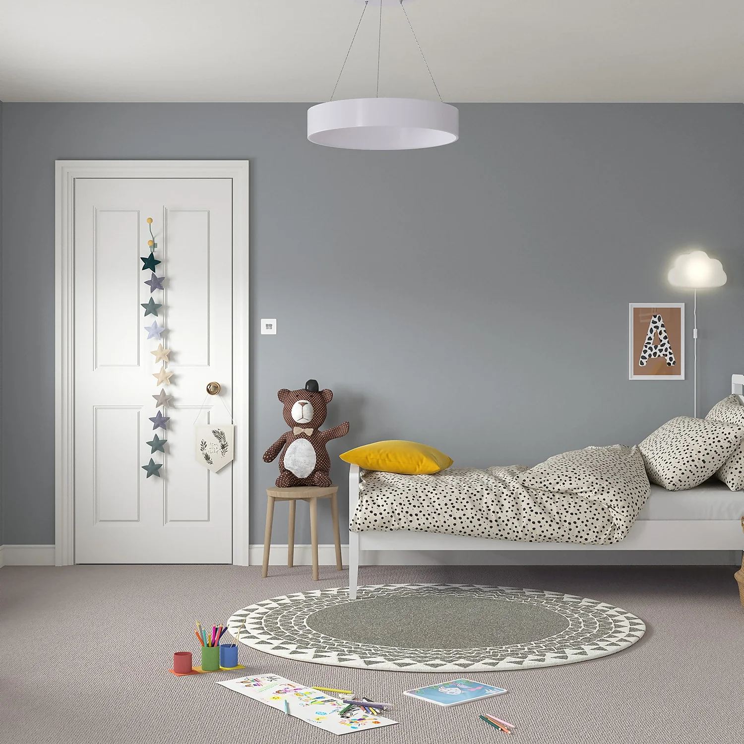 Dulux Easycare Washable & Tough Matt Emulsion Paint Natural Slate - 5L 11 Dulux Easycare Washable & Tough Matt Emulsion Paint Natural Slate - 5L - Image 9