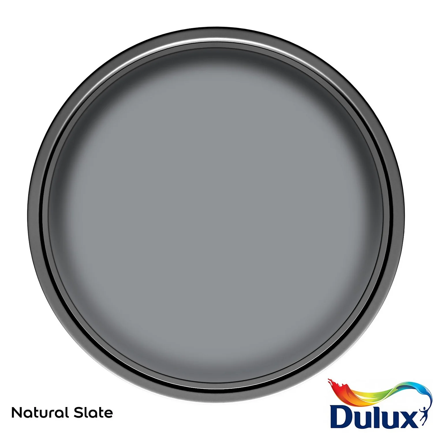 Dulux Easycare Washable & Tough Matt Emulsion Paint Natural Slate - 5L 5 Dulux Easycare Washable & Tough Matt Emulsion Paint Natural Slate - 5L - Image 3
