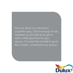 Dulux Easycare Bathroom Soft Sheen Paint Natural Slate - 2.5L 17 Dulux Easycare Bathroom Soft Sheen Paint Natural Slate - 2.5L -Laura Paint Shop 14235062 8535036402390976