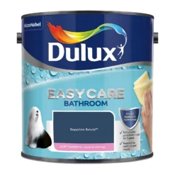 Dulux Easycare Bathroom Soft Sheen Paint Sapphire Salute - 2.5L 12 Dulux Easycare Bathroom Soft Sheen Paint Sapphire Salute - 2.5L -Laura Paint Shop 14235064 1395036387685255