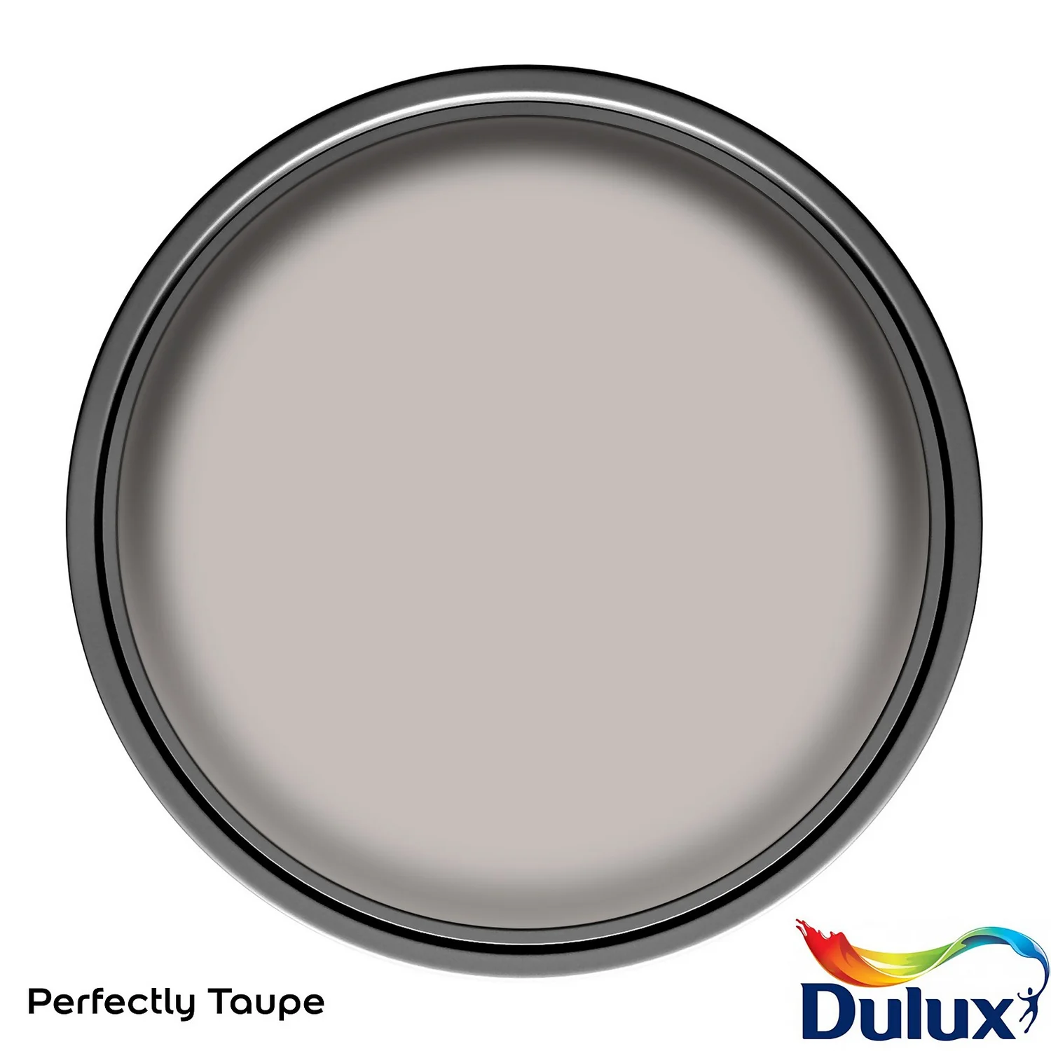 Dulux Simply Refresh Multi Surface Eggshell Paint Perfectly Taupe - 750ml 4 Dulux Simply Refresh Multi Surface Eggshell Paint Perfectly Taupe - 750ml - Image 2