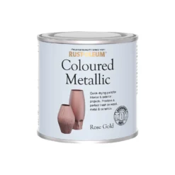 Rust-Oleum Metallic Paint Rose Gold - 250ml 11 Rust-Oleum Metallic Paint Rose Gold - 250ml -Laura Paint Shop 14606450 6685053507707150